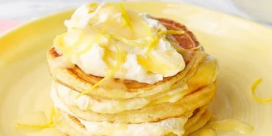 lemon drizzle pancakes