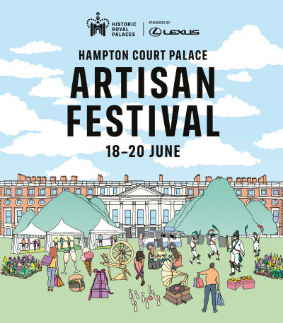 Join us at the brand-new Hampton Court Palace Artisan Festival! image