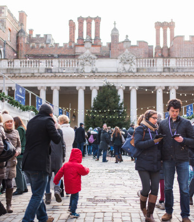 Oh what fun it is to visit Hampton Court Palace Festive Fayre! image