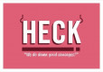 Heck! Food logo