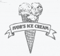 Ivor’s Ice Cream  logo