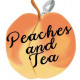 Peaches and Tea logo