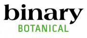 binary botanical logo