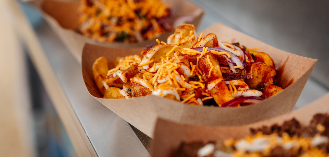 Food at Artisan Fayre, Hampton Court Palace