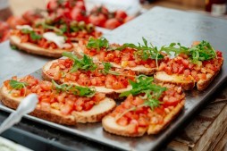 bruschetta street food 