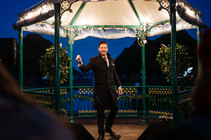 Adam Rhys at Festive Fatre