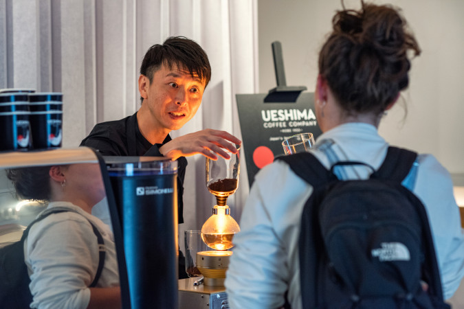 Ueshima Coffee Company x Lexus at Hampton Court Festive Fayre 2021