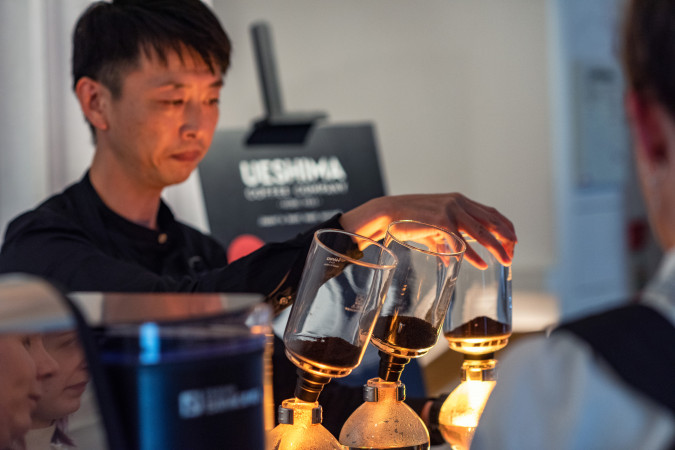 Ueshima Coffee Company x Lexus at Hampton Court Festive Fayre 2021