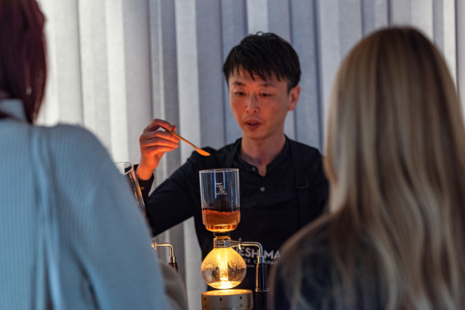 Ueshima Coffee Company x Lexus at Hampton Court Festive Fayre 2021