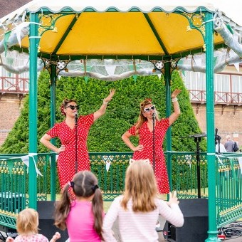 Music at the Bandstand image