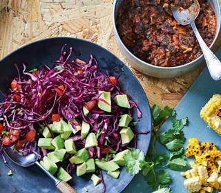 Mexican Black Bean Chilli Bowl | HRP Festivals