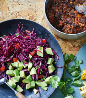 Picture of Mexican Black Bean Chilli Bowl